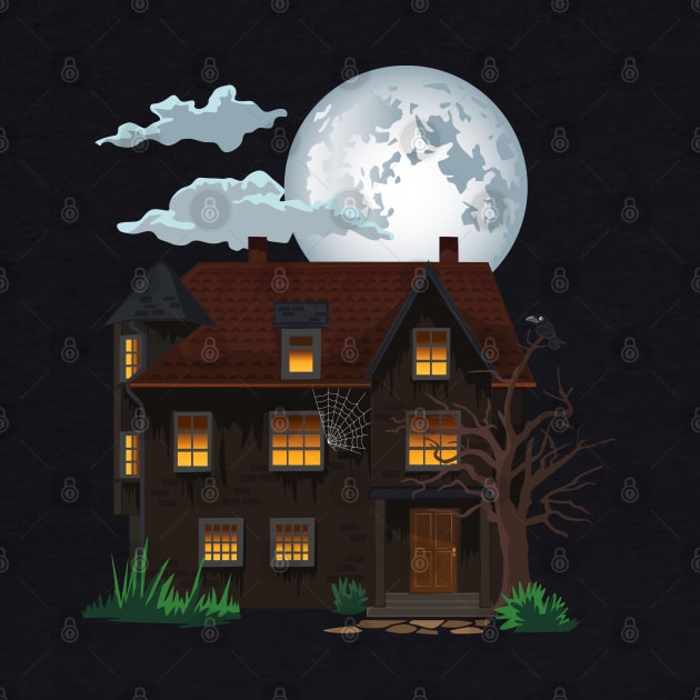 Haunted House - Halloween by andantino